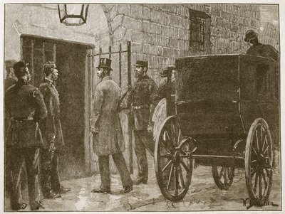Arrival of Mr Parnell at Kilmainham Gaol, Illustration from 